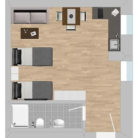 Am1082 - Kleine Monteurwohnung übergangswohnung *
