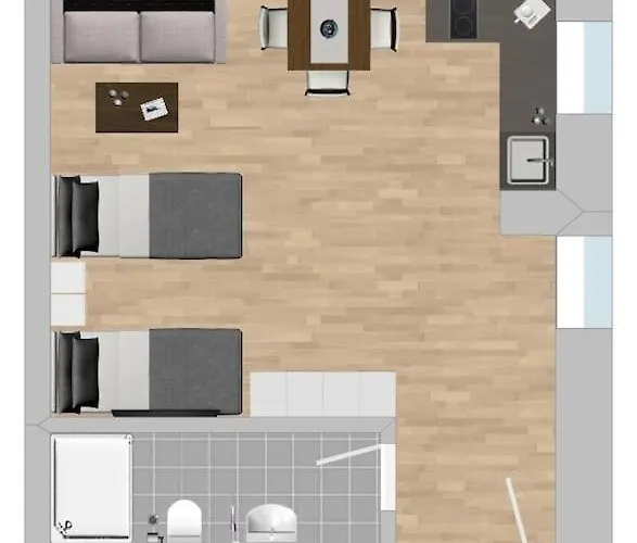 Am1082 - Kleine Monteurwohnung übergangswohnung *